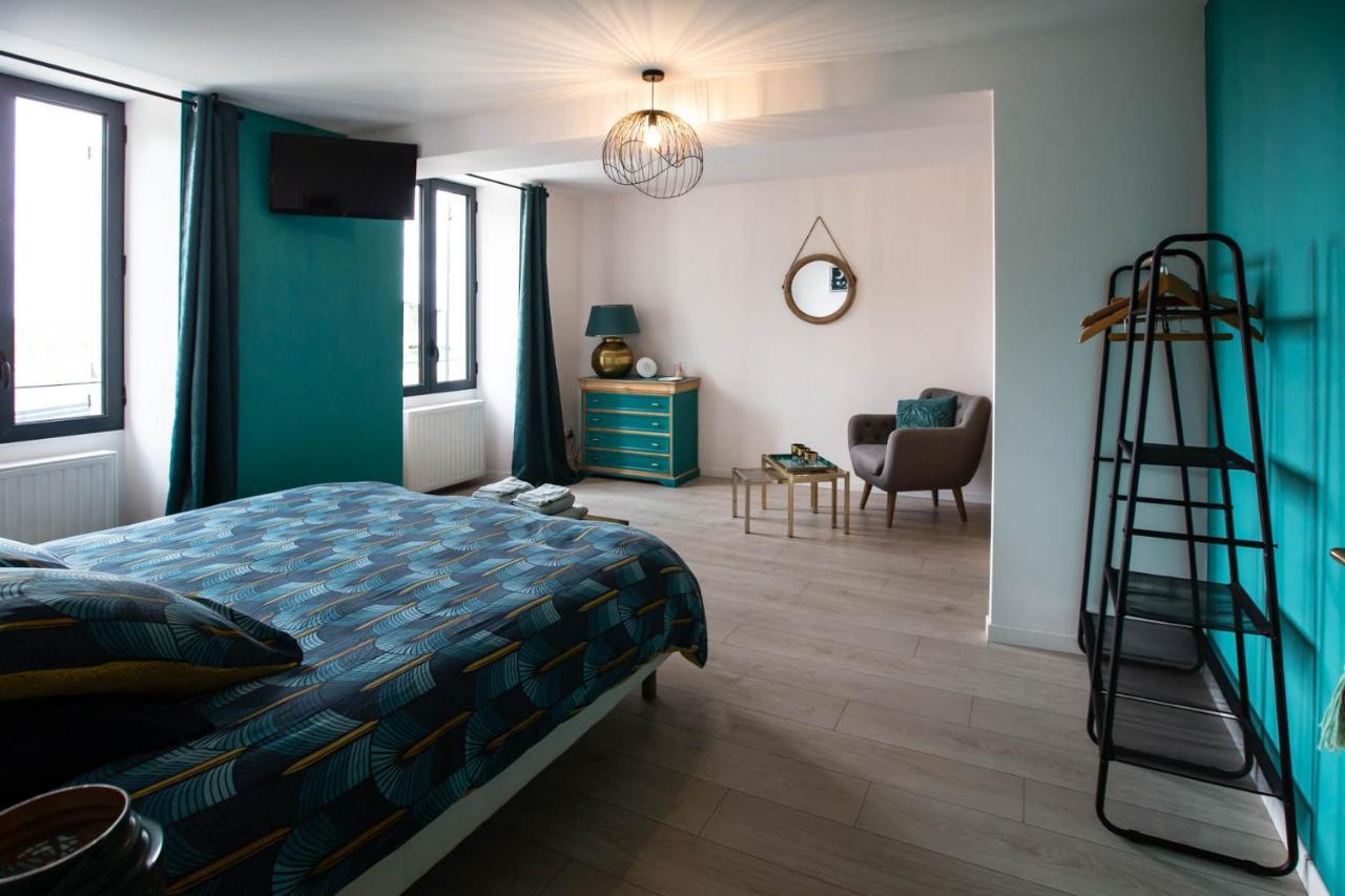Au Bouchon Hotel Saint-Aigulin Eksteriør billede